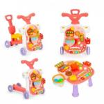 Huanger Antemergator educational 4 in 1 (antemergator, masuta, trotineta, bicicleta), Roz, Huanger HE0817