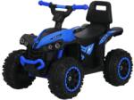 NOVOKIDS ATV cu Functie de Trotineta Fara Pedale Pentru Copii NOVOKIDS Little Monster, Cu Melodii si lumini, Maxim 25 Kg, Masinuta Copii, Sezut comfortabil, Albastru (NKLTLMONSTERATVBLUE)