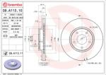 BREMBO Disc frana BREMBO 09. A113.11 - piesa-auto