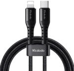 Mcdodo Кабел USB-C към Lightning Mcdodo CA-5630, 36W, 0.2m, черен (CA-5630)