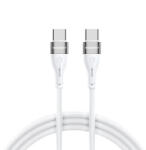 Wozinsky Кабел Wozinsky WSTCC1, USB-C / USB-C, PD 65W, 1m, бял (WSTCC1)