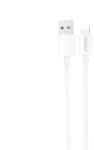 Dudao Кабел Dudao L4SL, USB-A към Lightning, 5A, 1m, бял (L4SL)