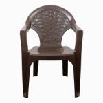 Iris GF-300BR Palmiye barna műanyag karfás kerti szék (GF-300BR)