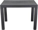 Iris GF-240A ECO antracit műanyag kerti asztal rattan 70x100cm (GF-240A)