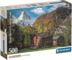 Clementoni Puzzle Clementoni din 500 piese - Încântătorul Matterhorn (35597) Puzzle