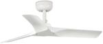 Faro Barcelona FARO 33824WT - Mennyezeti ventilátor HEY S fehér átm. 90 cm WT + távirányítás FA33824WT (FA33824WT)