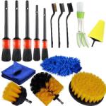  Mobilly set de perii pentru curățarea și lustruirea mașinii (Complet kit for car cleaning)