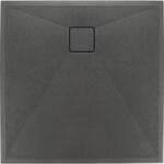 Deante Cadita dus patrata Deante Correo antracit metalic 90x90 cm (kqr_t41b)