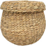 House Nordic Arona Kosár, vízi jácint, natúr ø30x26, 5 cm (4401565)