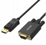 Unitek Adapter DisplayPort to VGA, kábel 1, 8m (Y-5118F)