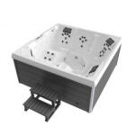 Sanotechnik ROVINJ kültéri masszázsmedence, gyöngyházfehér (SPA32) - zuhanystore