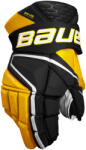 Bauer Mănuși de hochei Vapor Hyperlite Black/Gold Intermediate 12 inci