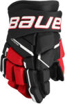 Bauer Mănuși de hochei Supreme M5PRO Black/Red Junior 10 inci