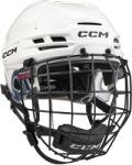 CCM Cască de hochei Tacks 720 Combo White Senior M