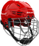 BAUER Cască de hochei RE-AKT 55 Combo Red Senior M
