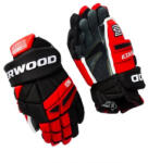 SHER-WOOD Mănuși de hochei Rekker Legend Pro Black/Red/White Junior 11 inci