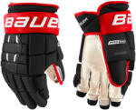 Bauer Mănuși de hochei Pro Series Black/Red Junior 11 inci