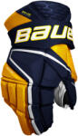 Bauer Mănuși de hochei Vapor Hyperlite Navy/Gold Intermediate 12 inci