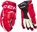 CCM Mănuși de hochei JetSpeed FTWomen Red/White Senior 12 inci