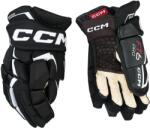 CCM Mănuși de hochei JetSpeed FT6 Pro Black/White Junior 11 inci