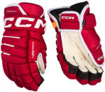 CCM Mănuși de hochei Tacks 4 ROLL PRO 3 Red Senior 14 inci