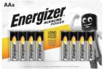 Energizer Elem, AA ceruza, 8 db, ENERGIZER "Alkaline Power (E300128001/NZAP6A05) - tonerpiac