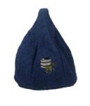 Sauna Cool Dézsa mintás forttír szaunasapka kék