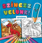 Színezz velünk! - Sárkányok