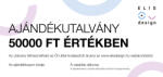  Ajándékutalvány 50 000 Ft értékben - elisdesign