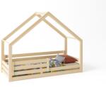  Dominant premium házikó ágy választható leesésgátlóval ágy méret: 100 x 190 cm, fiók, lábak: lábak nélkül, Leesésgátlók: mindkettő