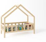  Dominant házikó ágy prémium leesésgátlóval ágy méret: 80 x 180 cm, fiók, lábak: lábakkal, fiók nélkül