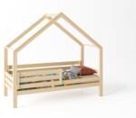  Dominant premium házikó ágy választható leesésgátlóval ágy méret: 80 x 200 cm, fiók, lábak: lábakkal, fiók nélkül, Leesésgátlók: mindkettő