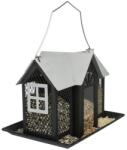 TRIXIE Kültéri Madáretető Villa Fém 2000ml/26x19x19cm, Fekete