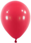 Amscan Pasztell piros latex léggömbök, 35 x 14 cm, 50 db