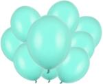 PartyDeco Pasztell mentazöld latex léggömbök 30 cm, 10 darab
