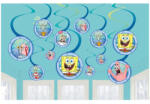 Amscan Sponge bob spirál típusú függöny