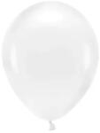 PartyDeco Öko Latex léggömbök 26 cm átlátszó, 10 db