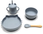 Lorelli Силиконов сет за хранене 4 части Lorelli - Natural, Grey (10230700003)