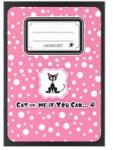 ICO Füzet, tűzött, A5, lecke, 34 lap, ICO Cats-dots (7500085021)