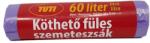 TUTI Szemeteszsák, köthető füles, 60 l, 16 db, 60x75 cm, 9 , TUTI, lila (PDP_843) - tabexpress