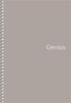 Shkolyaryk Publishing House Spirálfüzet, A5, kockás, 80 lap, PP borító, SHKOLYARYK Genius , vegyes (A5-080-6806K)