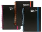 Pukka Pad Spirálfüzet, A5, vonalas, 100 lap, PUKKA PAD, Neon notepad (7663-PPN)