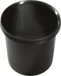 HELIT Papírkosár, 18 l, HELIT Linear , fekete (H6105795) - tabexpress