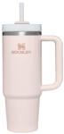STANLEY Quencher H2.0 FlowState Pahar cu Mâner Termos Oțel Inoxidabil Fără BPA 890ml Roz cu Pai și Mâner 10-10827-890 (10-10827-890)