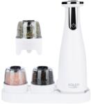 Adler AD 4449W fűszerőrlő Só és bors őrlő készlet Acél, Fehér (AD 4449w) - easy-shop