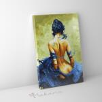 Makana Csábító kékség - Számfestő készlet, kerettel (40x50 cm)