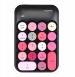 Mofii Vezeték nélküli numerikus billentyűzet Mofii X910 (Fekete+Piros) (6950125747691)