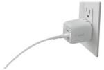 Belkin 65W Dupla USB-C GaN W/PVC 5A, C-C, 2.0m (WCH013vf2MWH-B6)
