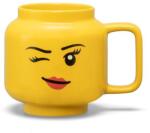 LEGO® Lány (Órás) Nagy fejű kerámia bögre (41460803)