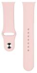 DEVIA Apple Watch Series 5 40mm deluxe sport pótszíj (egyedi méret, kicsi, szilikon, állítható) rózsaszín (GP-165921)
